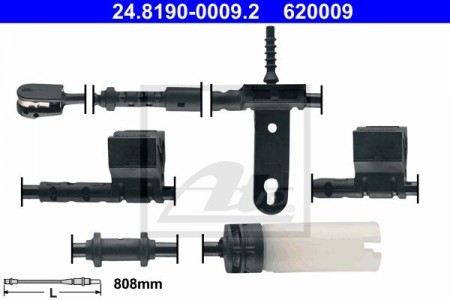 ATE ブレーキパッドセンサー フロント 34356792572 R56 SU16用 BMW